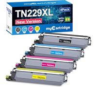 myCartridge Tóner TN229XL TN229 compatible con Brother tn229xl cartuchos de tóner de repuesto para impresora Brother MFC-L3780CDW HL-L3280CDW MFC-L3720CDW HL-L3220CDW HL-L3295CDW TN229XXL Toner 4