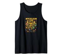 Mycelium Life - Productor de Hongos esporas, Amante de la micología Camiseta sin Mangas