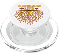 Mycelium Life - Productor de Hongos esporas, Amante de la micología PopSockets PopGrip para MagSafe