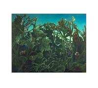 MYCGGDGH La joie de vive The Joy of Life Cuadros Famosos de Max Ernst ImpresióN en Lienzo Cuadros de Pintores Famosos Pintura Sobre Lienzo decoracion Comedor galería Regalo 65x50cm(26x19in) Sin marco