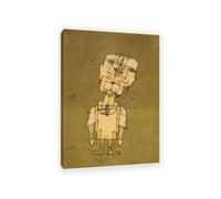 MYCGGDGH Paul Klee Laminas Cuadros Famosos Fantasma de un genio Cuadro Sobre Lienzo Surrealista Poster Para de Sala de Estar DecoracióN Del Hogar70x50cm(28x20in) Enmarcado