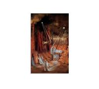 MYCGGDGH Reproducción en Lienzo de Remedios Varo Premonition Cuadro de Decoración para Salón y Dormitorio Impresión Artística Surrealista60x40cm(24x16in) poster