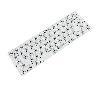 MYCHUS GK61 Teclado MecáNico PCB Placa Base ConexióN en Caliente GH60RGB MúSica RíTmica con Cable InaláMbrico Blanco