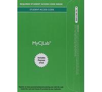 MyCJLab with Pearson eText -- Access Card -- for Corrections in America: An Introduction by Harry E. Allen (2015-05-25)