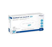 Myclean ni-touch - Guantes de nitrilo (talla L, 100 unidades), color azul