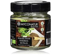 MYCOFOODS Hoja STEVIA EN Polvo, Negro, Estandar