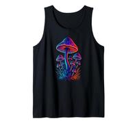 Mycology Collage Basidiomycota Arte Diseño Bosque Camiseta sin Mangas