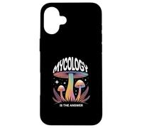Mycology Is The Answer Fungi Science Carcasa para iPhone 16 Plus
