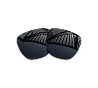MYCOURAG Lentes de repuesto polarizadas con protección UV compatibles con Oakley Sylas XL OO9448 de 60 mm, marco de lentes de sol polarizados negro sólido
