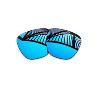 MYCOURAG Lentes de repuesto polarizadas con protección UV compatibles con Oakley Sylas XL OO9448 de 60 mm, marco de lentes de sol polarizados con revestimiento de espejo azul hielo
