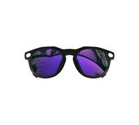 MYCOURAG Lentes polarizados con protección UV, montura negra para gafas de sol Oakley Meta HSTN OW8002 de 51 mm, con revestimiento de espejo de orquídea morada, no polarizado
