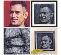 MyCuteMini CreoSpidy String Art Spider - Retrato de hilo con cinta para araña con foto