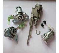 MYDMYGS Ajuste for H0nda City Sel Jazz 2004-2007 cilindro de bloqueo cilindro de bloqueo completo cilindro de bloqueo de puerta delantera izquierda interruptores de bloqueo de encendido