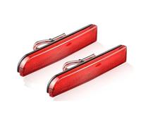 MYDMYGS Ajuste for Mitsubishi Lancer Evolution X 2008-2016 2 uds OEM MR515740 8355A040 LED Reflector de parachoques trasero luz antiniebla de señal trasera
