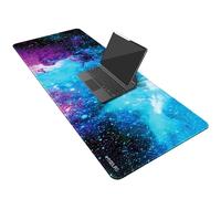 Mydours Alfombrilla Escritorio 1000x400mm XL - Alfombrilla Gaming Grande, Tapete Escritorio Profesional con Febric Liso y Goma Antideslizante, Protector Escritorio para Casa y Oficina (Universo)
