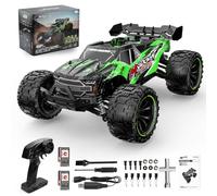 MYDOVA Coche teledirigido 1:14, 4 x 4 de alta velocidad RC Offroad con luces de música de niebla de pulverización, 2,4 GHz RC Offroad coches de carreras coche juguete regalo para niños y adultos