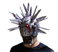 MYDVDHDV Halloween Horror Cosplay Mask Blade Creative Frightening Ghost Headgear Walking Dead Skull Tricky Dance Party Mask Horror Headwear for Halloween Carnival Costume Party Props