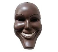 MYDVDHDV -Hworks The Purge Mask Resin Smile Full Face Mask Cosplay Costume Props for Halloween Party