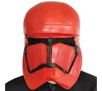 MYDVDHDV - Máscara para casco de Stormtrooper para fiesta de látex, para cosplay, accesorio para Halloween