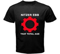 MYDVDHDV Nitzer Ebb That Total Age Men's Black T-Shirt(XX-Large)