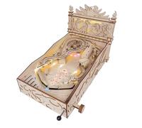 MYDZSWZX Kits De Modelos De Rompecabezas De Madera 3D For Que Los Adultos Construyan Rompecabezas 3D, Máquina De Pinball, Juego Divertido De Bricolaje,Regalo Divertido De For Niños, 397 Piezas.