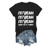M'yeah Back to It Then - Camiseta Myeah Back to It Then, Negro-1, XS