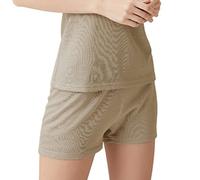 MYENA Chaleco Anti-radiación de EMF y Bastones para Mujeres, Ropa Interior de Fibra 100% de Plata, WiFi EMF 5G RF Shield PANTES Top,Shorts,3XL