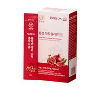 MYEONGWON Ginseng Ginseng Collagen Jelly Sticks 280 g | Ginseng rojo coreano y granada | Colágeno de pescado con vitamina C | Palitos de gelatina de belleza interior 20 g x 14