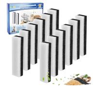 MyfatBOSS Filtro de fuente de agua para mascotas, filtro de repuesto para fuente de agua de gato perro compatible con NPET WF020 totalmente transparente fuente de agua