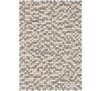myfelt alfombra de bolas de fieltro multicolor, rectangular - 50 x 70 cm, luz natural