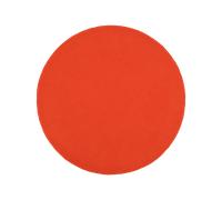 myfelt Alfombra de fieltro New Colors redonda - ø 140 cm, roja