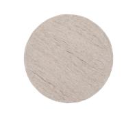 myfelt Alfombra monofieltro redonda - ø 120 cm, beige