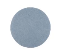 myfelt Cojín de asiento plano Mono redondo - azul claro