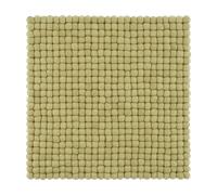 myfelt funda de asiento mono bola de fieltro cuadrada - verde claro