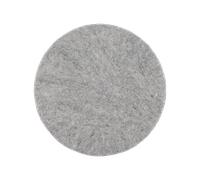 myfelt Funda de asiento plana Mono redonda - gris