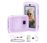 myFirst Cámara 50 - Cámara editora de IA para niños, Fotos de 20 MP, Video 1080P, Lente Frontal y Selfie. Conexión WiFi, Bluetooth, Escucha música. A Partir de 5 años. Conexión con myFirst Circle.
