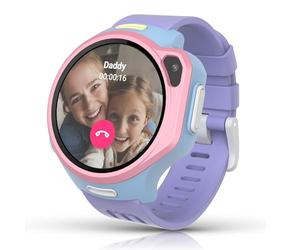 myFirst Fone R2- Smartwatch para niños (EU) con eSIM, AMOLED, cámara 5 MP Gran Angular, GPS y Control Parental - con conexión Circle. A Partir de 5 años (Color Algodón de Azúcar)