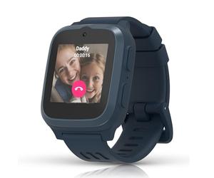 myFirst Fone S3+ - Reloj Inteligente para niños, Color Azul Espacial, con GPS, Reproductor de música, cámara, función de Llamada y Modo Escolar