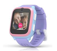 myFirst Fone S3+ Reloj Inteligente para niños con rastreador GPS, videollamada/Voz, para niños de 5 a 12 años, Tarjeta eSIM y suscripción Gratuita de un Mes (Mezcla de algodón de papá)