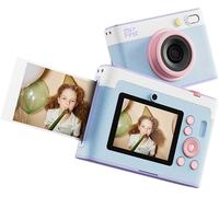 myFirst Insta Lux Cámara Instantánea con Impresión a Color, Doble Objetivo | Pantalla IPS de 2,8", 5 MP, Flash LED, Control Selfie Sencillo, Impresión WiFi, 6 Filtros y 10+ Marcos, App