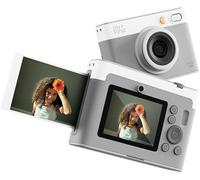 myFirst Insta Lux Cámara Instantánea con Impresión a Color, Doble Objetivo | Pantalla IPS de 2,8", 5 MP, Flash LED, Control Selfie Sencillo, Impresión WiFi, 6 Filtros y 10+ Marcos, App