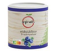 myfruits Arándano salvaje en polvo, liofilizado, 200 g, 100% de arándanos salvajes, polvo de fruta para batidos, batidos y yogur