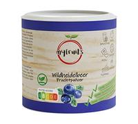 myfruits Arándano silvestre en polvo, arándanos molidos liofilizados, 70 g, 100% de arándanos silvestres, polvo de frutas para batidos, batidos y yogur…