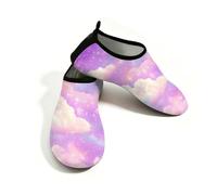 Myfsucce Calzado acuático ligero, de secado rápido, transpirables, para mujer, hombre, playa, surf, piscina, yoga, Star Cloud Sky, 41/42 EU
