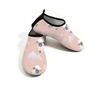 Myfsucce Calzado acuático ligero, de secado rápido, transpirables, para mujer, hombre, playa, surf, piscina, yoga, Sleepy Sheep Star Cloud, 41/42 EU