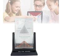 MYFTNP Tablero De Galton, Modelo De Demostración De Probabilidad del Tablero De Galton, Herramienta Didáctica para Laboratorios De Física, con Curva De Campana, Que Proporciona Un Diseño De