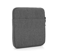 MyGadget Bolsa de Nylon para Tablet hasta 7 Pulgadas - Estuche Acolchado para 14,5 x 17 cm - como Kindle Oasis 9a & 10a Generación - Sleeve in Gris Oscuro