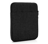 MyGadget Bolsa de Nylon para Tablet hasta 8 Pulgadas - Estuche Acolchado para 14 x 21 cm como Kindle Oasis, Amazon Fire HD 8 - Sleeve in Color Negro
