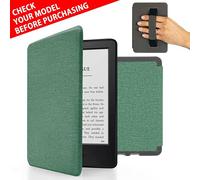 MyGadget Funda para Amazon Kindle Paperwhite 7ª Generación hasta 2017 - Case E - Reader | Ebook - Carcasa Agarre elástico y Tapa Magnética - Turquesa