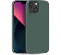 MyGadget Funda para Apple iPhone 13 en Silicona TPU - Carcasa Slim & Flexible - Case Resistente Antigolpes y Anti choques - Ultra Protectora - Verde Oliva